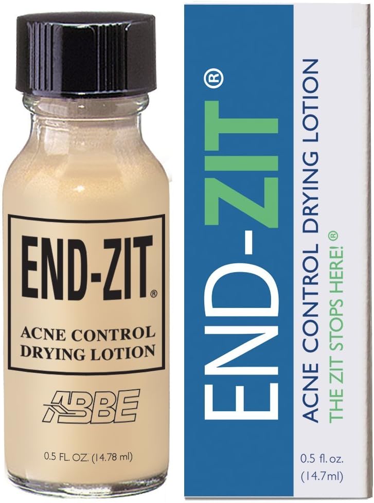 end zit End-zit Acne Control Drying Lotion (Light/Medium) - 0.5 Ounce - Image 1